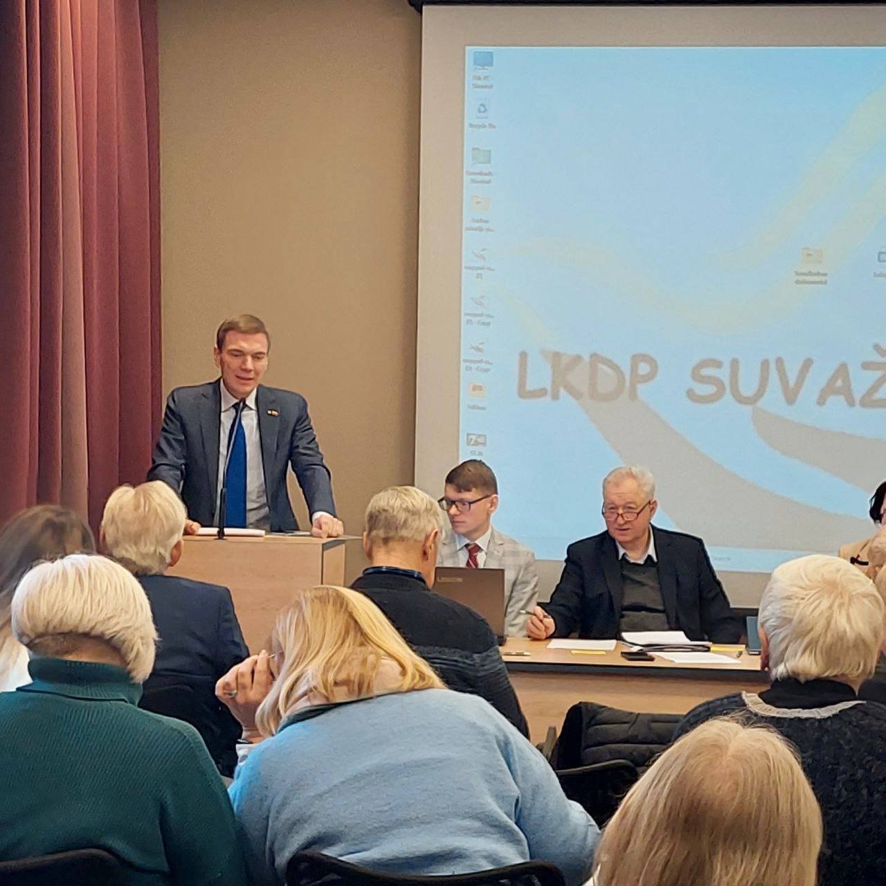 Mindaugas Puidokas tapo Lietuvos krikščioniškosios demokratijos partijos pirmininku